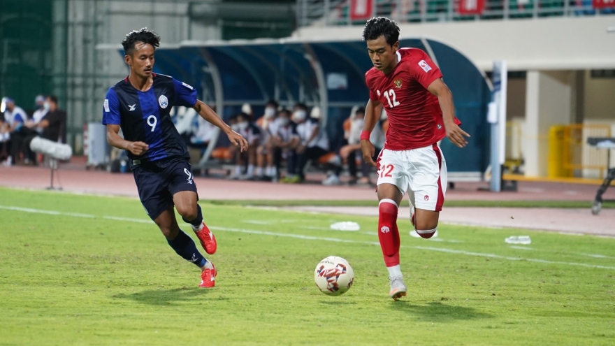 Link xem trực tiếp bóng đá Indonesia vs Campuchia, 16h30 ngày 23/12